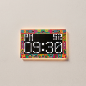 relojes de pared led mexicano